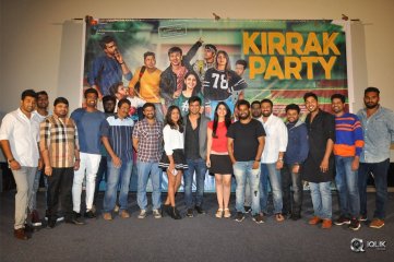 Kirrak Party Movie Teaser Launch Photos